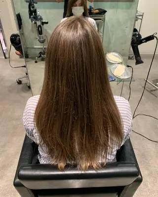 ロング カラー レイヤー/艶髪/ 髪質改善/YUYAのヘアスタイル