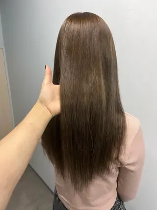 ロング カラー Sakuma Chinamiのヘアスタイル