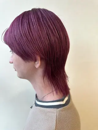 ショート カラー メンズ 髪質改善/レイヤー/ 艶髪🎀ayaneのヘアスタイル