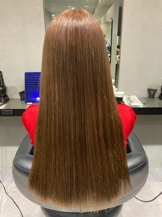 ロング カラー 豊中/メンズ特化 岡田 龍之介のヘアスタイル