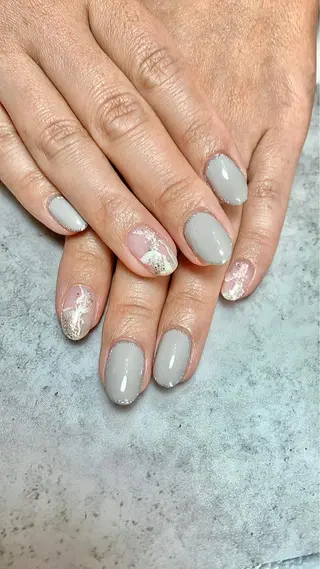 ミディアム cattleya nailのネイルデザイン