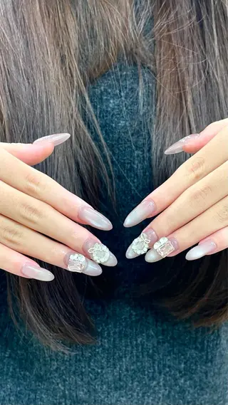 ネイル 🫧 はる🩵のネイルデザイン