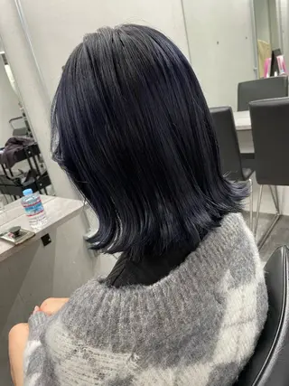 ミディアム カラー REDEAL ope.所属・KAIRI/大宮/ メンズバレイヤージュのヘアスタイル