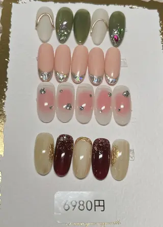 ネイル AB マツエクネイルサロンのネイルデザイン