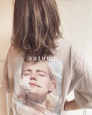 ミディアム Musiiik hairのヘアスタイル