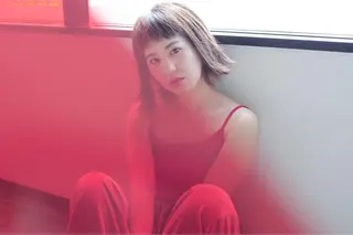 ショート ミディアム カラー クセ毛お悩みの方 四宮桂佑のヘアスタイル