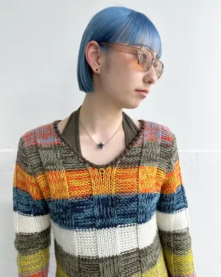 ショート カラー ハイトーン特化サロン 代表　中谷蓮のヘアスタイル