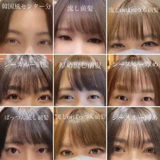 ミディアム 岩崎 昭憲のヘアスタイル