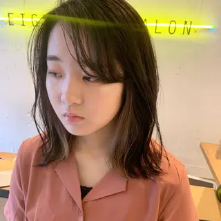 ミディアム カラー 🎈馬場佑馬/ スパイラルパーマ🎈のヘアスタイル