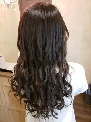 ロング ヘアアレンジ MagicMush ✴︎シールエクステのヘアスタイル