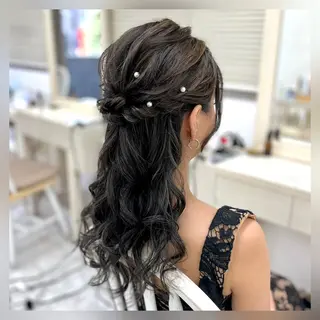 ヘアアレンジ 似合わせヘアメイク 💐オダギリチアキのヘアスタイル