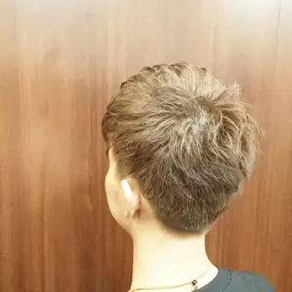 ショート Brotokyo BARBERSHOP 銀座店所属・BroTokyo マルのヘアスタイル