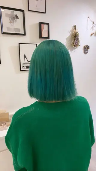 カラー 大人パーマ特化 心斎橋本町/えざわのヘアスタイル