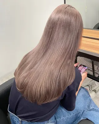 ロング カラー 心斎橋/ブリーチ minamiのヘアスタイル