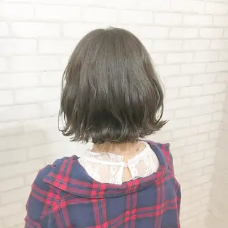 ミディアム カラー ヘアアレンジ ✨艶髪✨透明感✨ 山内大樹のヘアスタイル