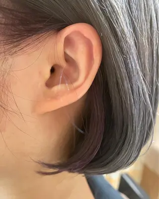 ショート カラー NINE+/代表 ブリーチ特化型サロンのヘアスタイル