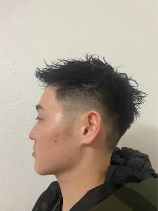 メンズ 糟谷 慈英のヘアスタイル