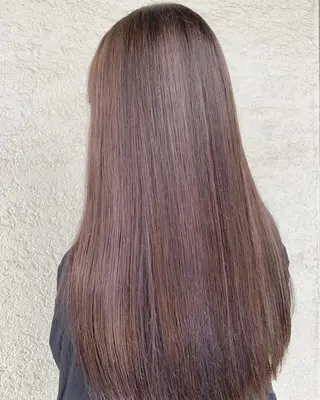 ロング カラー アブアイ所属・艶髪・酸性ストレート フリツのヘアスタイル