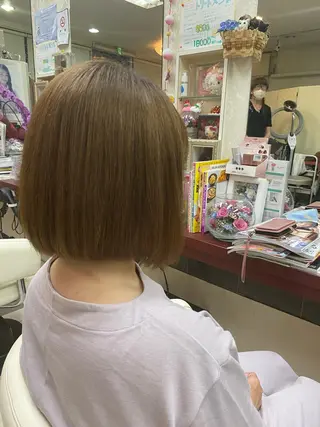 ショート 縮毛矯正専門店　美容室ハース所属・ウィリアム シュウのヘアスタイル