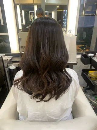 セミロング ヘアアレンジ 石垣廣乃 /Hironoのヘアスタイル