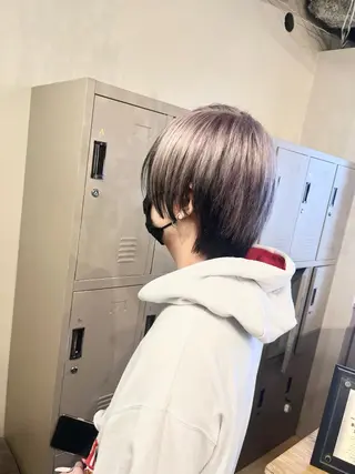 ショート カラー メンズ S.BLOOM 川崎 翔哉のヘアスタイル