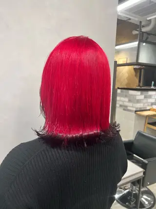 カラー カラースペシャリスト ・齊藤 羽瑠輝のヘアスタイル