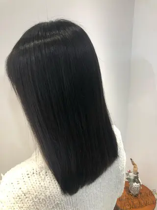 ロング コテ巻き風パーマ/ 髪質改善/河島恭平のヘアスタイル