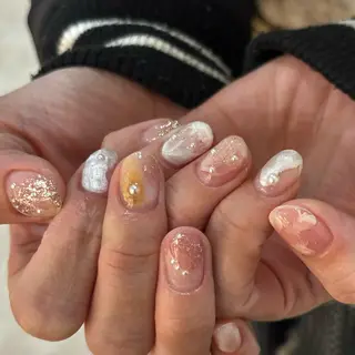 ネイル ゆびノさき茨木店 ニュアンス/アートのネイルデザイン