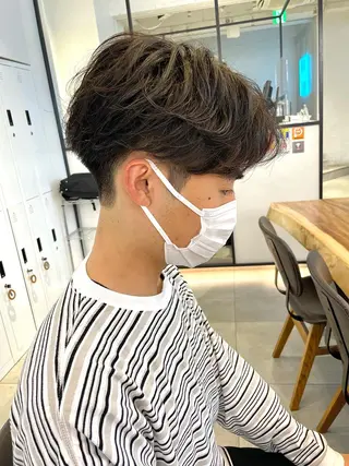 ショート パーマ メンズ 🇰🇷カルマパーマ kaito🇰🇷のヘアスタイル