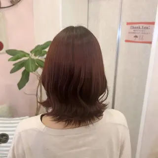 ミディアム カラー 韓国ヘア🧸髪質改善 🧸きくちみさきのヘアスタイル