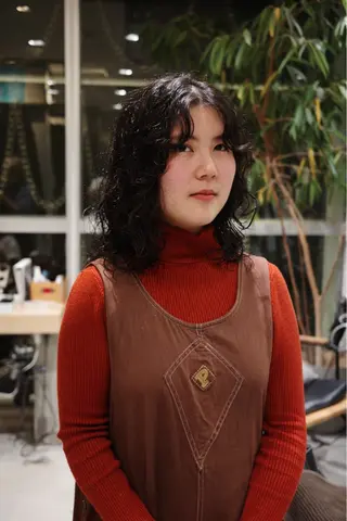 ミディアム パーマ 💫パーマモデル募集 河野瑠太のヘアスタイル