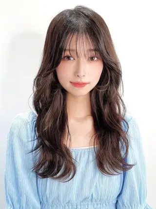 ロング JYUNESU所属・レディースパーマ 🫧モデルさま募集中のヘアスタイル