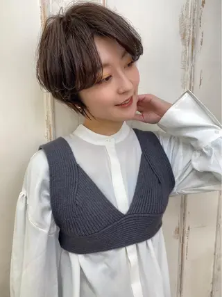 ショート 菅原 英 /メンズカットのヘアスタイル