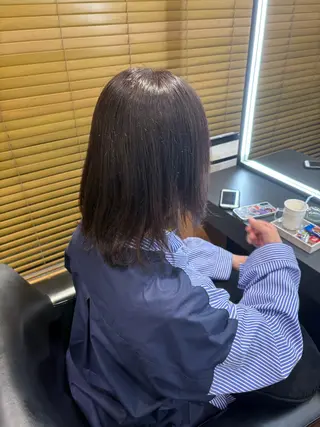 ミディアム カラー ERII (ému) 伏見・栄/カット無料のヘアスタイル