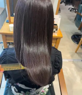 ロング 髪質改善/白髪ぼかし 笹沼 陸矢のヘアスタイル