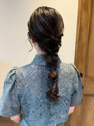 ヘアアレンジ ❁ヘアメ❁ YUMI ❁ゆみ❁横浜桜木町のヘアスタイル