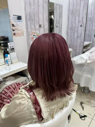 ミディアム カラー 🤎ベージュカラー/ 髪質改善/山岸🤎のヘアスタイル