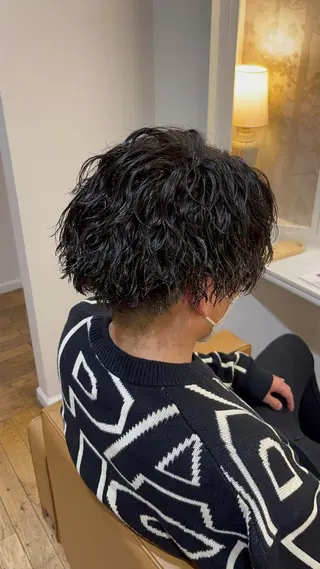 パーマ メンズ tasty private garden所属・🇨🇦海外美容師 FUMA🇨🇦のヘアスタイル