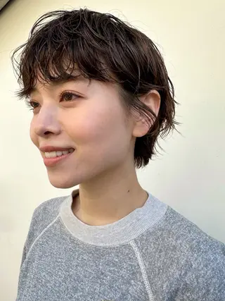 ショート パーマ 下北沢 soiのヘアスタイル