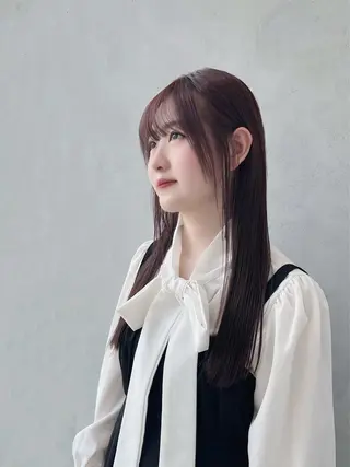 ロング カラー 小顔ショート🌿 Say.石川葵のヘアスタイル