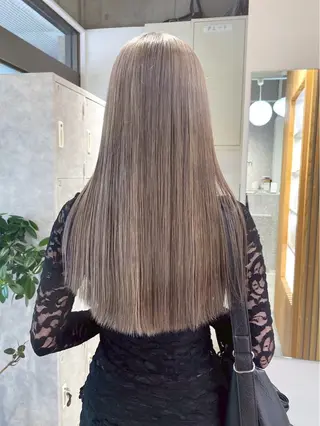 ロング カラー moon/髪質改善/ ブリーチ/レイヤー☪のヘアスタイル
