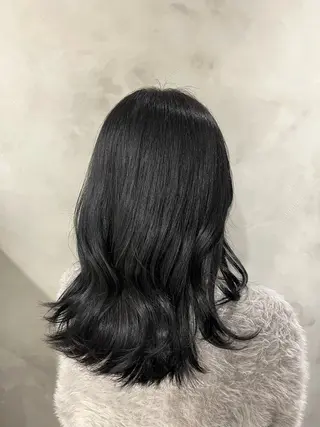 ミディアム カラー ✨縮毛矯正お任せ 下さい✨鈴木風汰のヘアスタイル