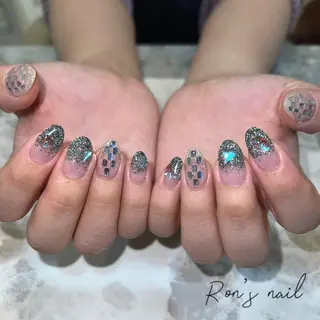 ネイル Ron's nail 笹岡のネイルデザイン