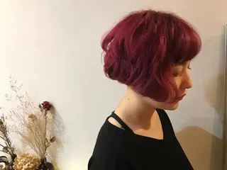 カラー short only salon  TOSS所属・山下 芽のヘアスタイル