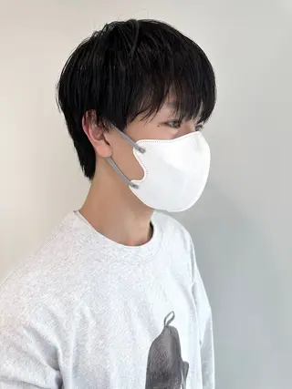 メンズ 松浦ゆずき 韓国/ 診断/ダウンパーマのヘアスタイル