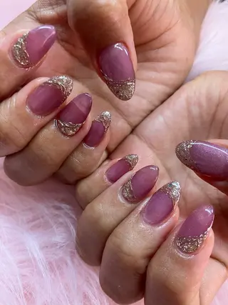 ネイル rukianail 新里のネイルデザイン