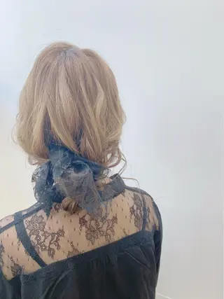 ロング ヘアアレンジ GRANLUSSO 〜グランルッソ駅前店所属・木口 嘉美のヘアスタイル