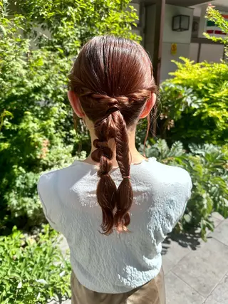 セミロング ヘアアレンジ メンズ特化/ パーマChihoのヘアスタイル