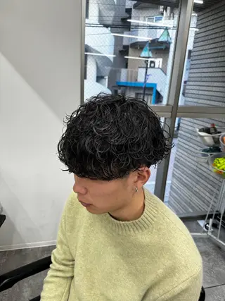 パーマ メンズ パーマ支持率No.1 ❤️🔥安成弾のヘアスタイル