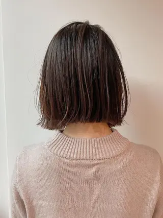 ショート カラー ノグチ ユウキ/ボブのヘアスタイル